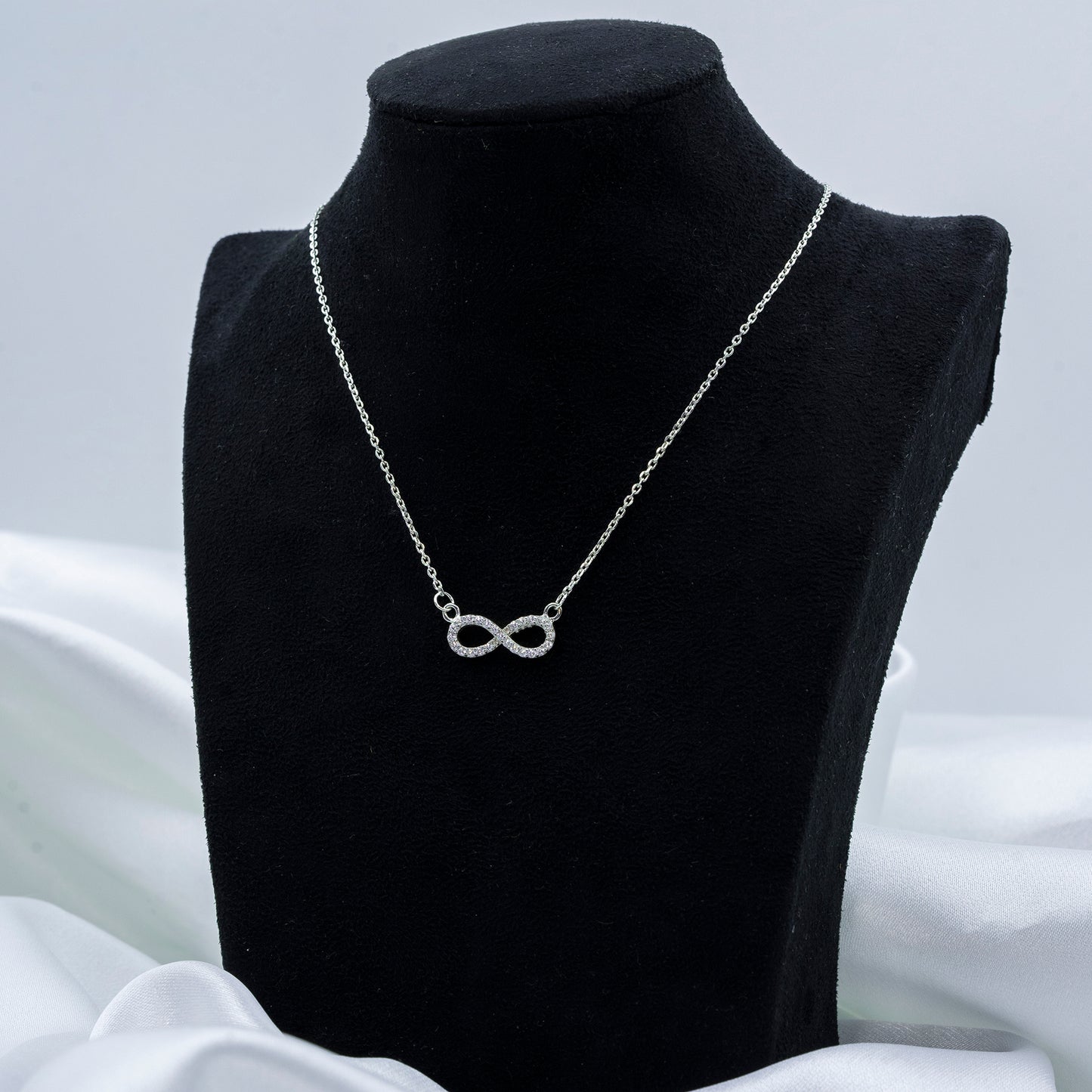 Infinite Grace Necklace - 925 Sterling Silver Necklace for Women