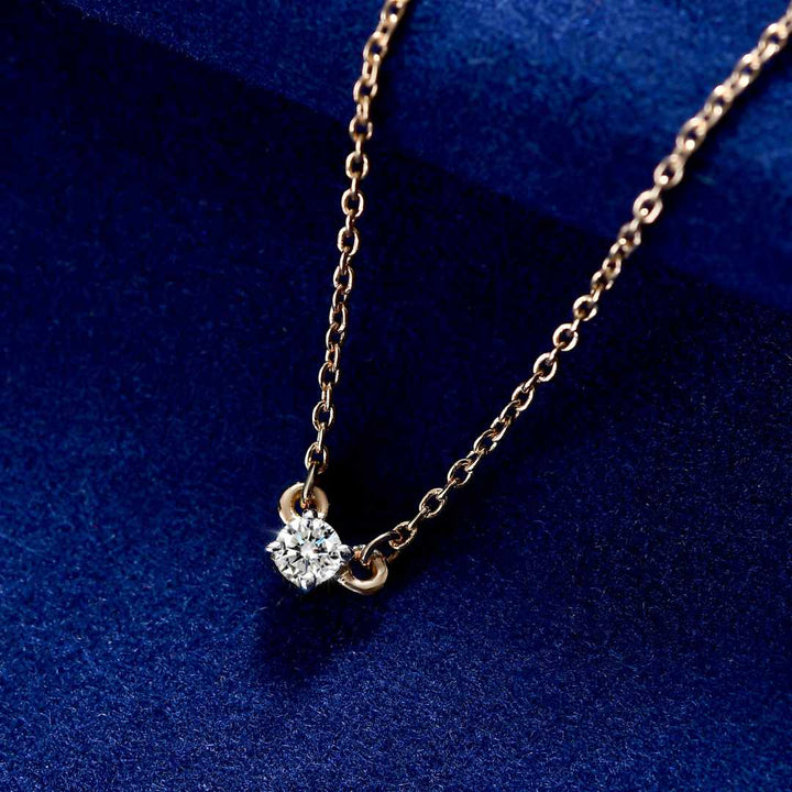 Solitaire Lab Grown Diamond Bracelet - Gold Bracelet for Women