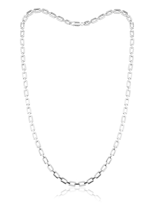 Men’s Box Link 925 Sterling Silver Chain
