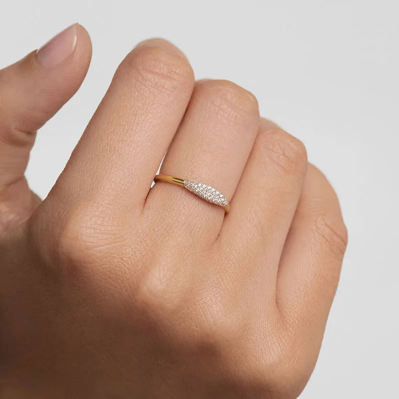 Stellar Glow Ring – 925 Sterling Silver Rings for Women